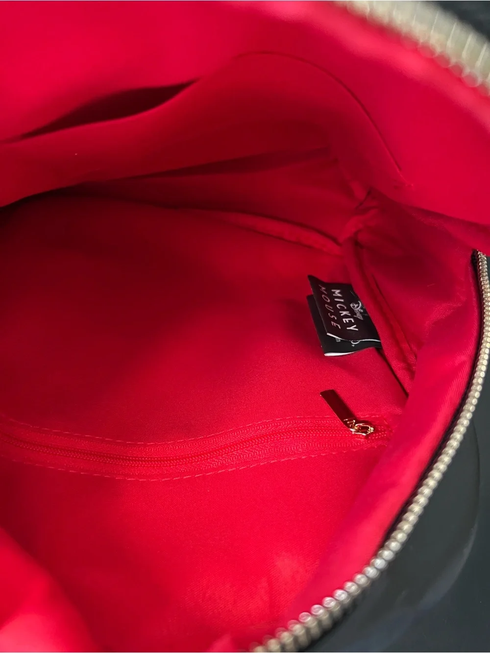 NWT Disney Mickey Mouse Peeking Mini Backpack
